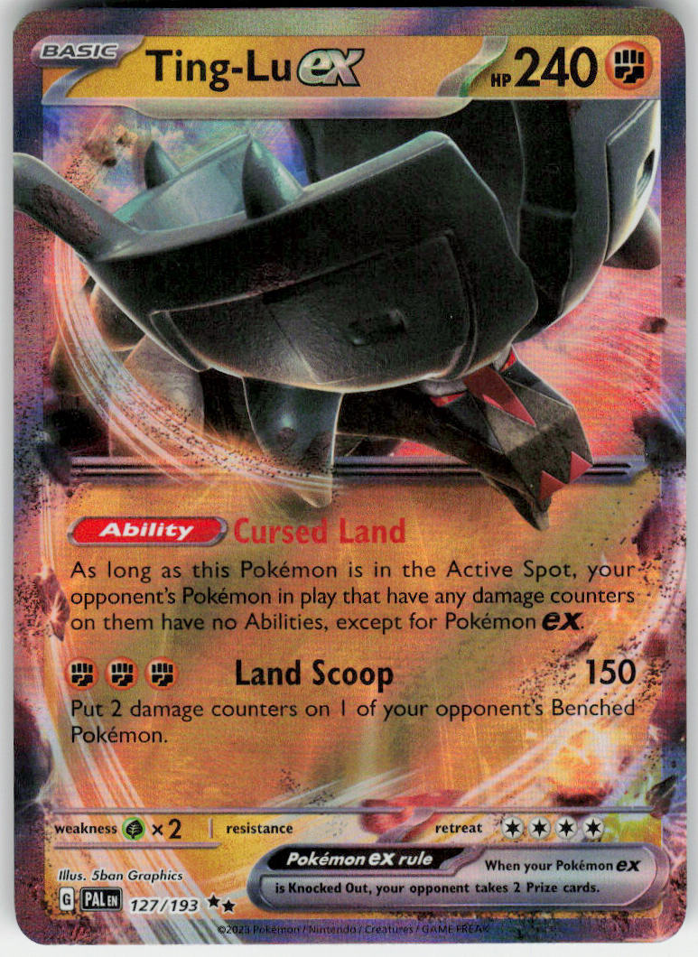 Ting-Lu ex - Paldea Evolved #127/193 - Near Mint - Normal