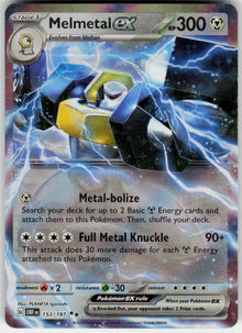 Melmetal ex - Obsidian Flames #153/197 - Near Mint - Normal