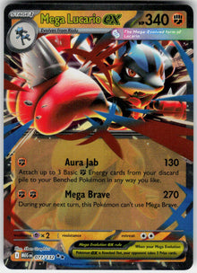 Mega Lucario ex - Mega Evolution #077/132 - Near Mint - Normal
