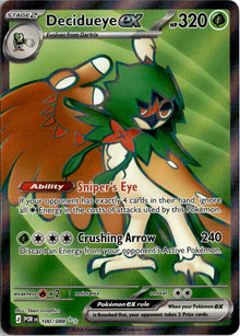 Decidueye ex - Perfect Order #100 - Near Mint - Normal