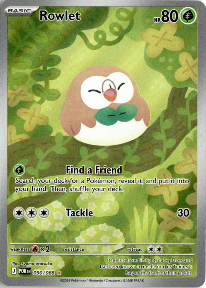 Rowlet - Perfect Order #90 - Near Mint - Normal