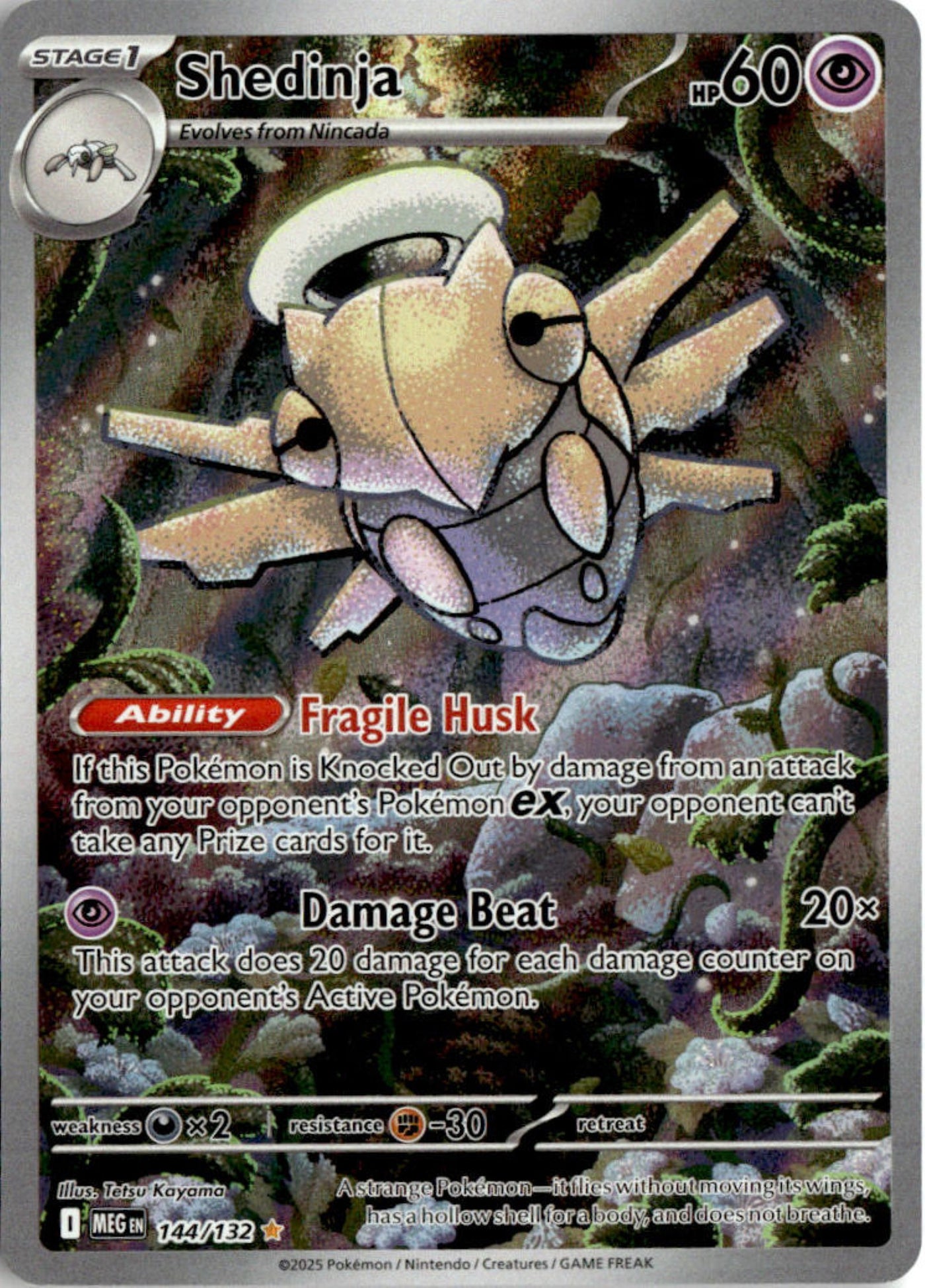 Shedinja - Mega Evolution #144 - Near Mint - Normal