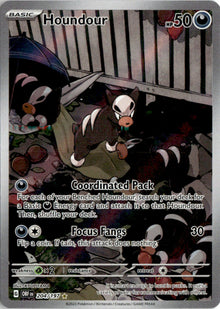 Houndour - Obsidian Flames #204 - Near Mint - Normal