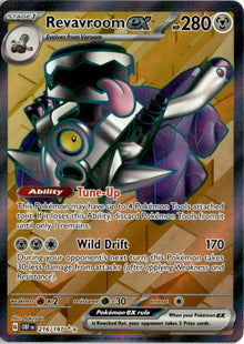 Revavroom ex - Obsidian Flames #216 - Near Mint - Normal