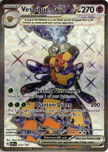 Vespiquen ex - Obsidian Flames #212 - Near Mint - Normal