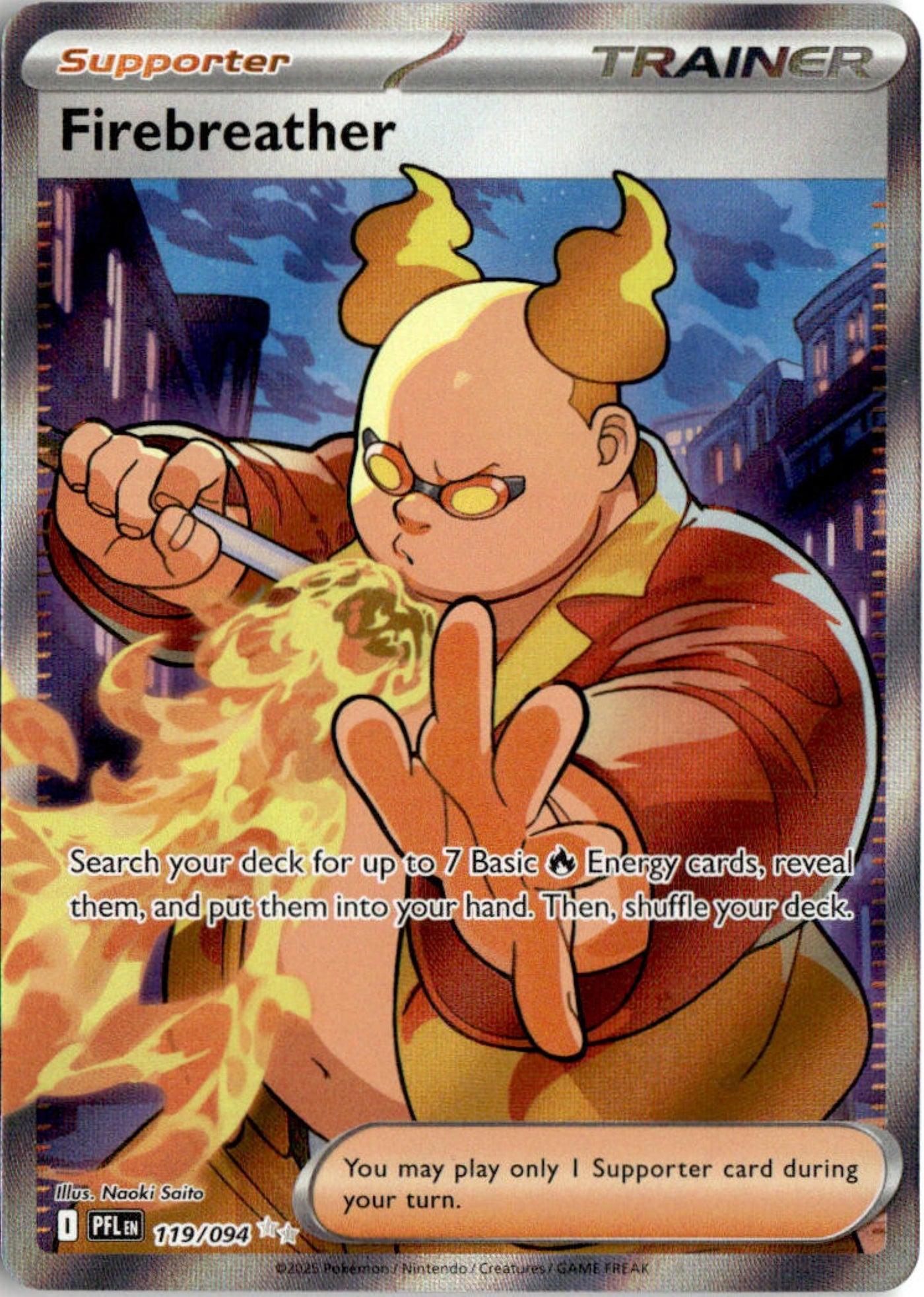 Firebreather - Phantasmal Flames #119 - Near Mint - Normal