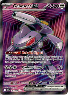 Genesect ex - Black Bolt #161 - Near Mint - Normal