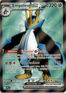 Empoleon ex - Phantasmal Flames #114 - Near Mint - Normal