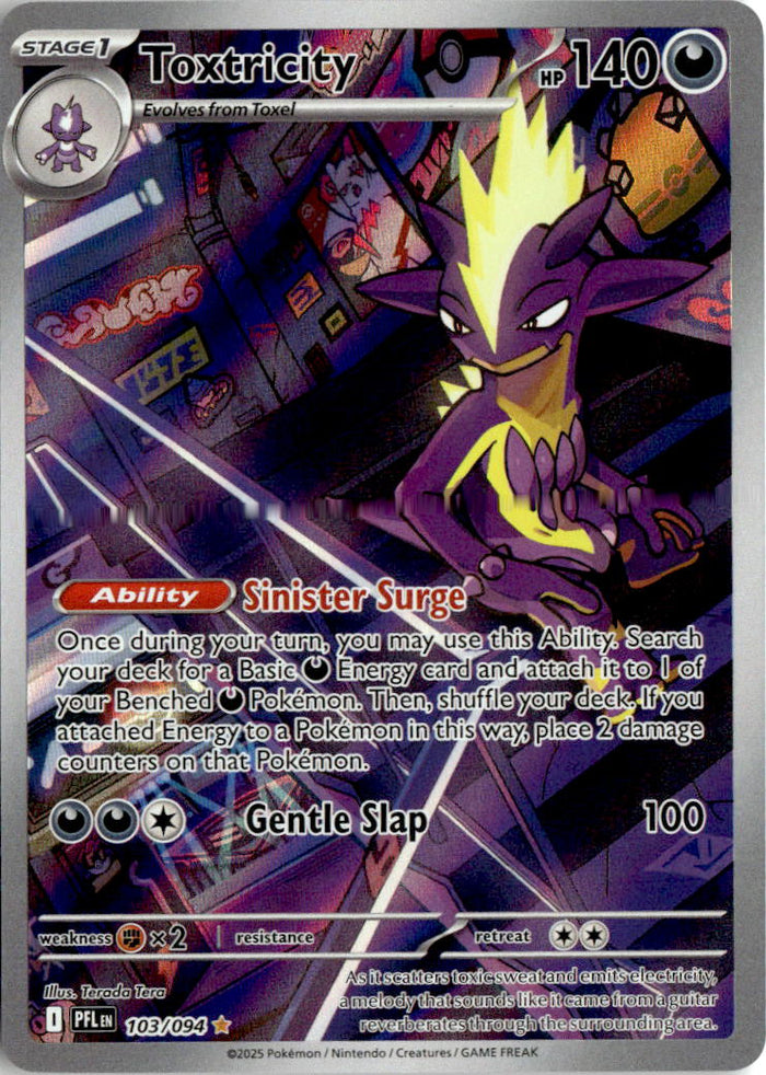 Toxtricity - Phantasmal Flames #103 - Near Mint - Normal