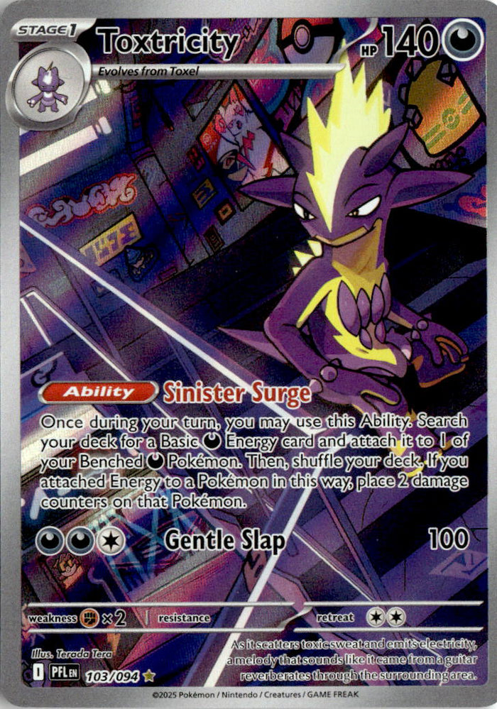 Toxtricity - Phantasmal Flames #103 - Near Mint - Normal