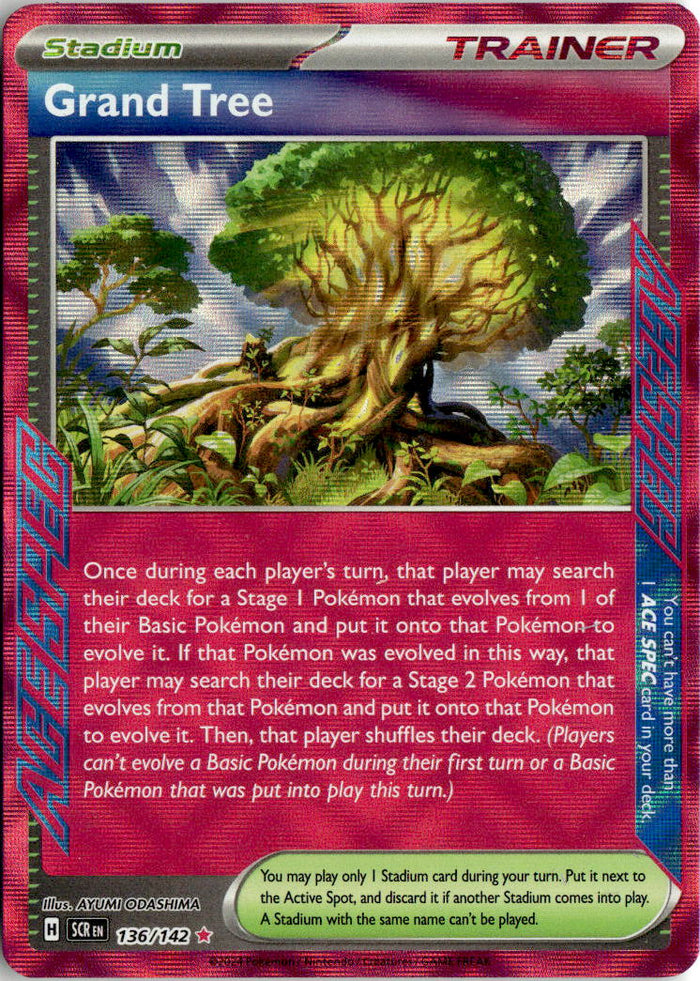 Grand Tree - Stellar Crown #136 - Near Mint - Normal