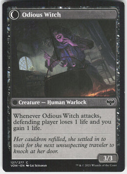 Ragged Recluse // Odious Witch #127 NM
