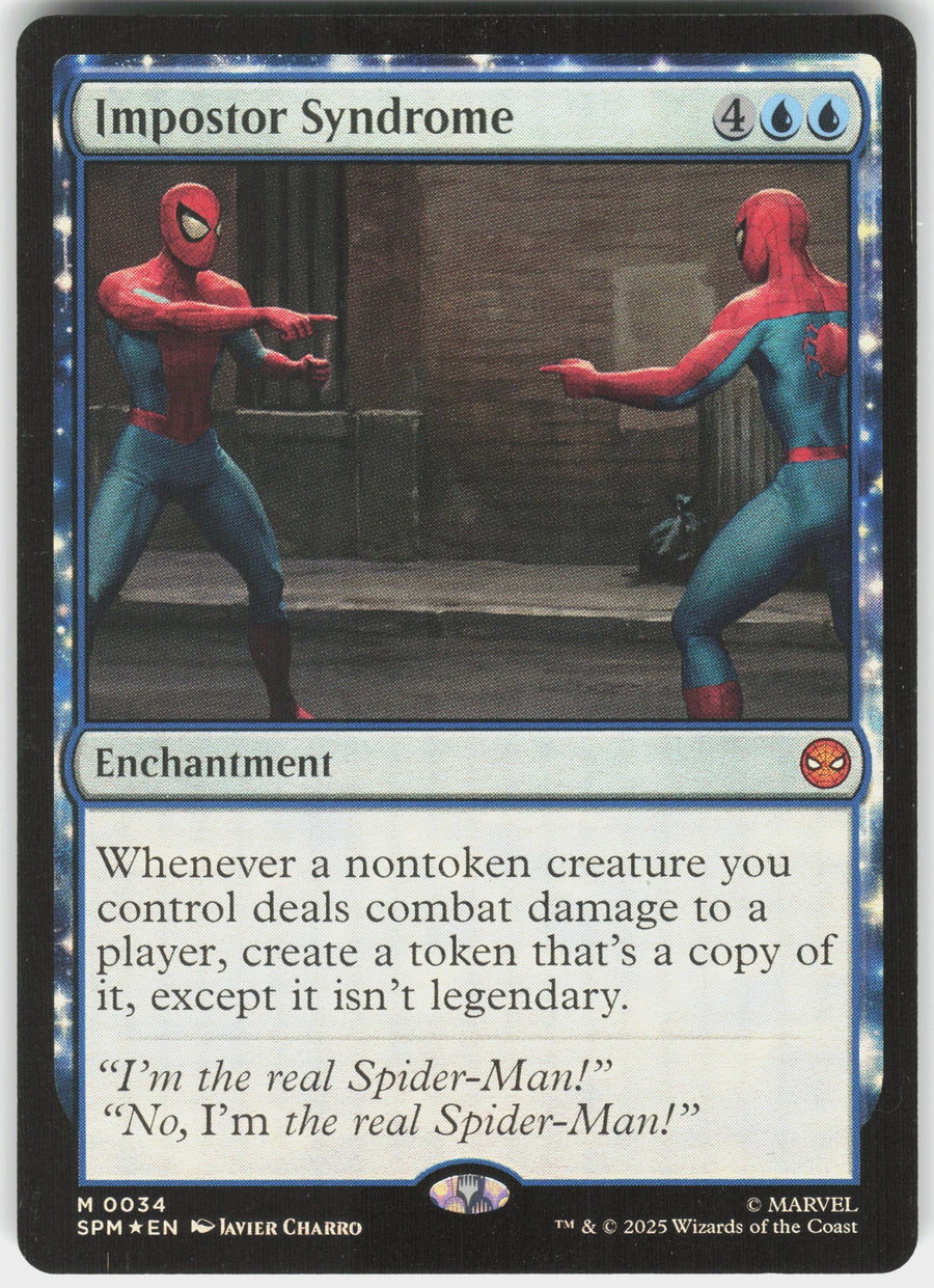 Impostor Syndrome #34 Marvel's Spider-Man MTG Holofoil English