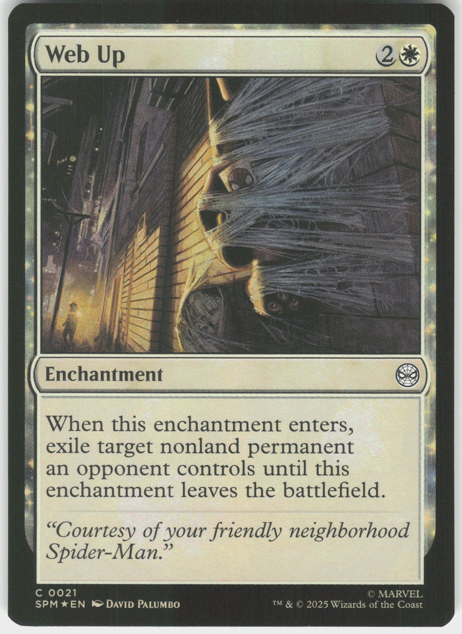 Web Up #21 Marvel's Spider-Man MTG Holofoil English