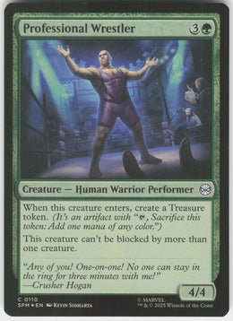 Professional Wrestler #110 NM