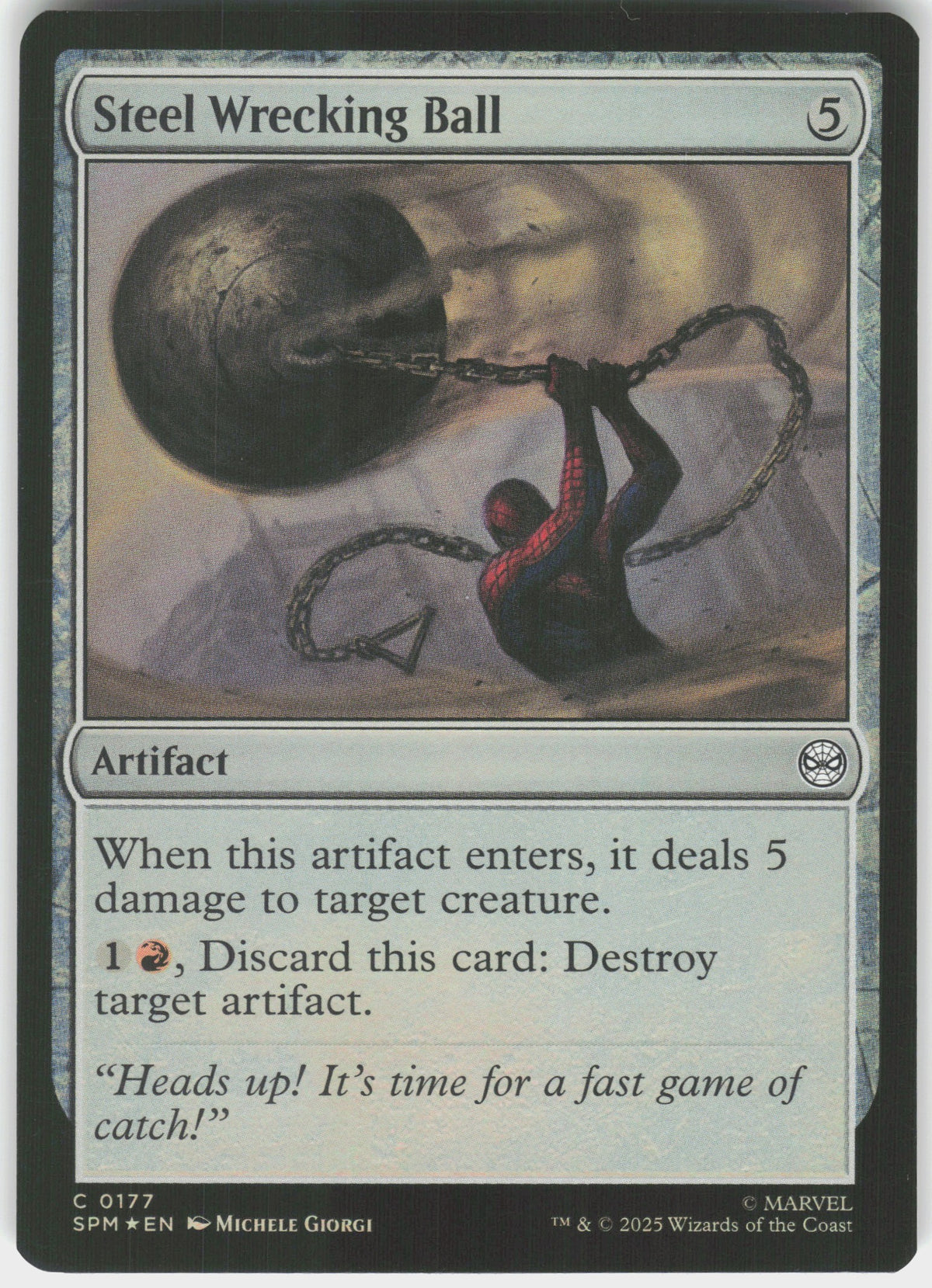 Steel Wrecking Ball #177 NM