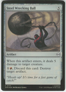 Steel Wrecking Ball #177 NM