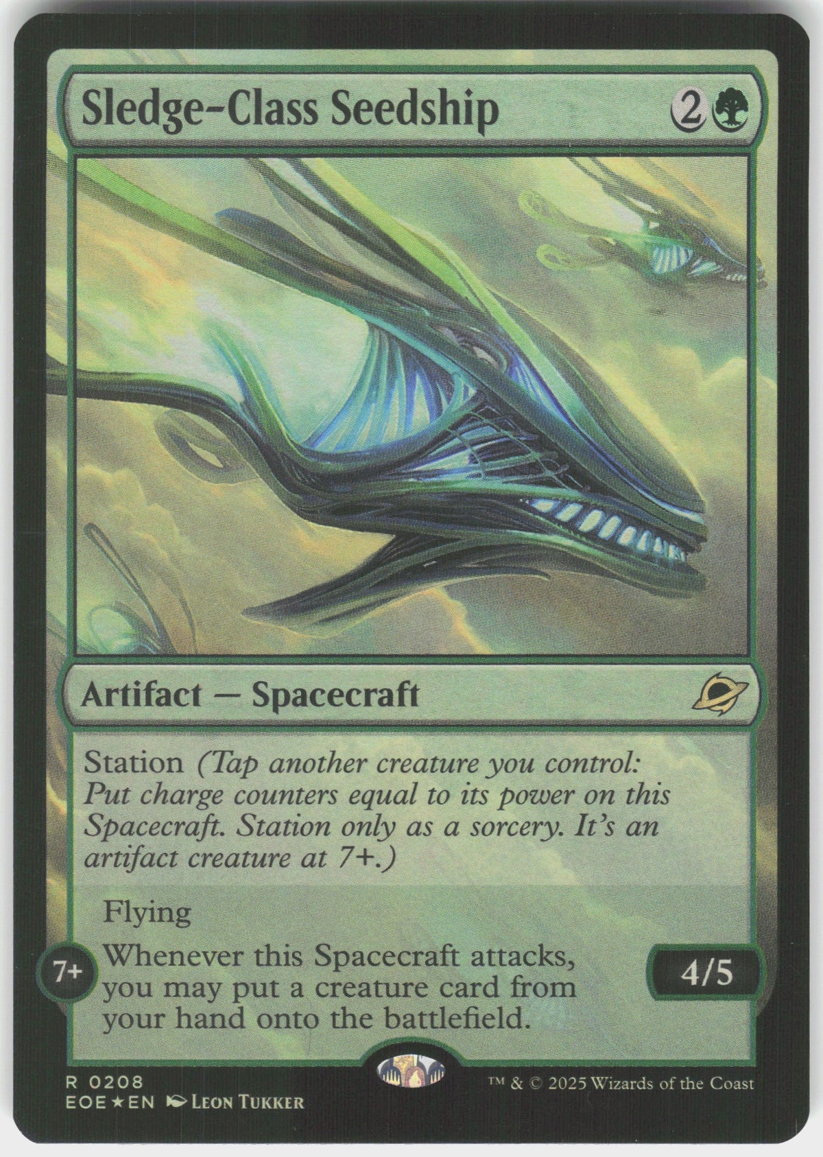 Sledge-Class Seedship #208 NM
