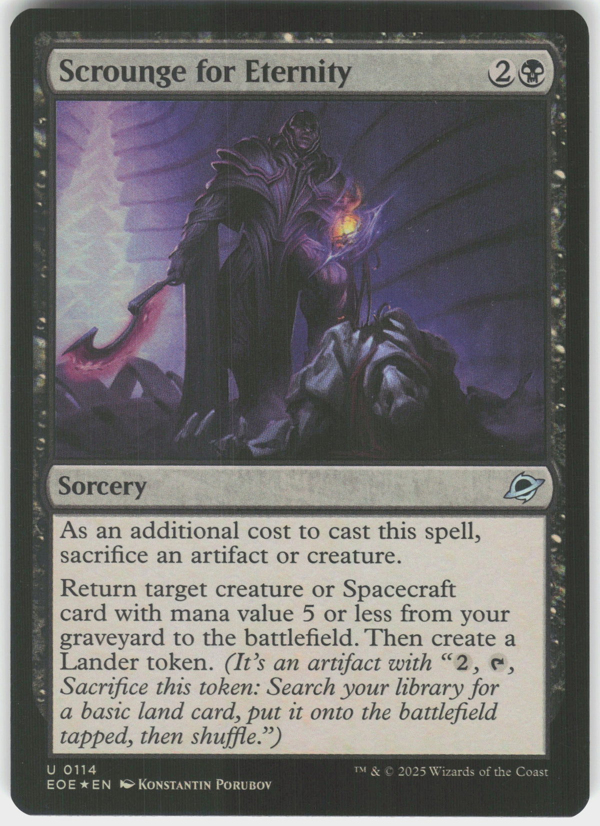 Scrounge for Eternity #114 NM
