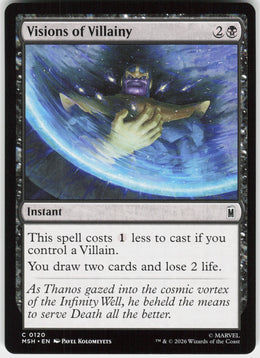 Visions of Villainy #120 NM
