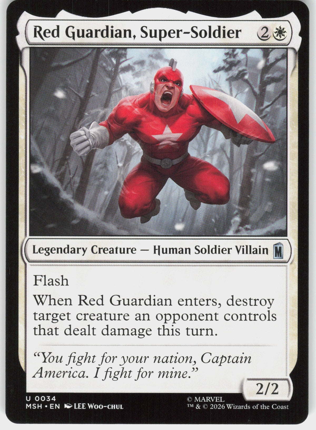 Red Guardian, Super-Soldier #34 NM