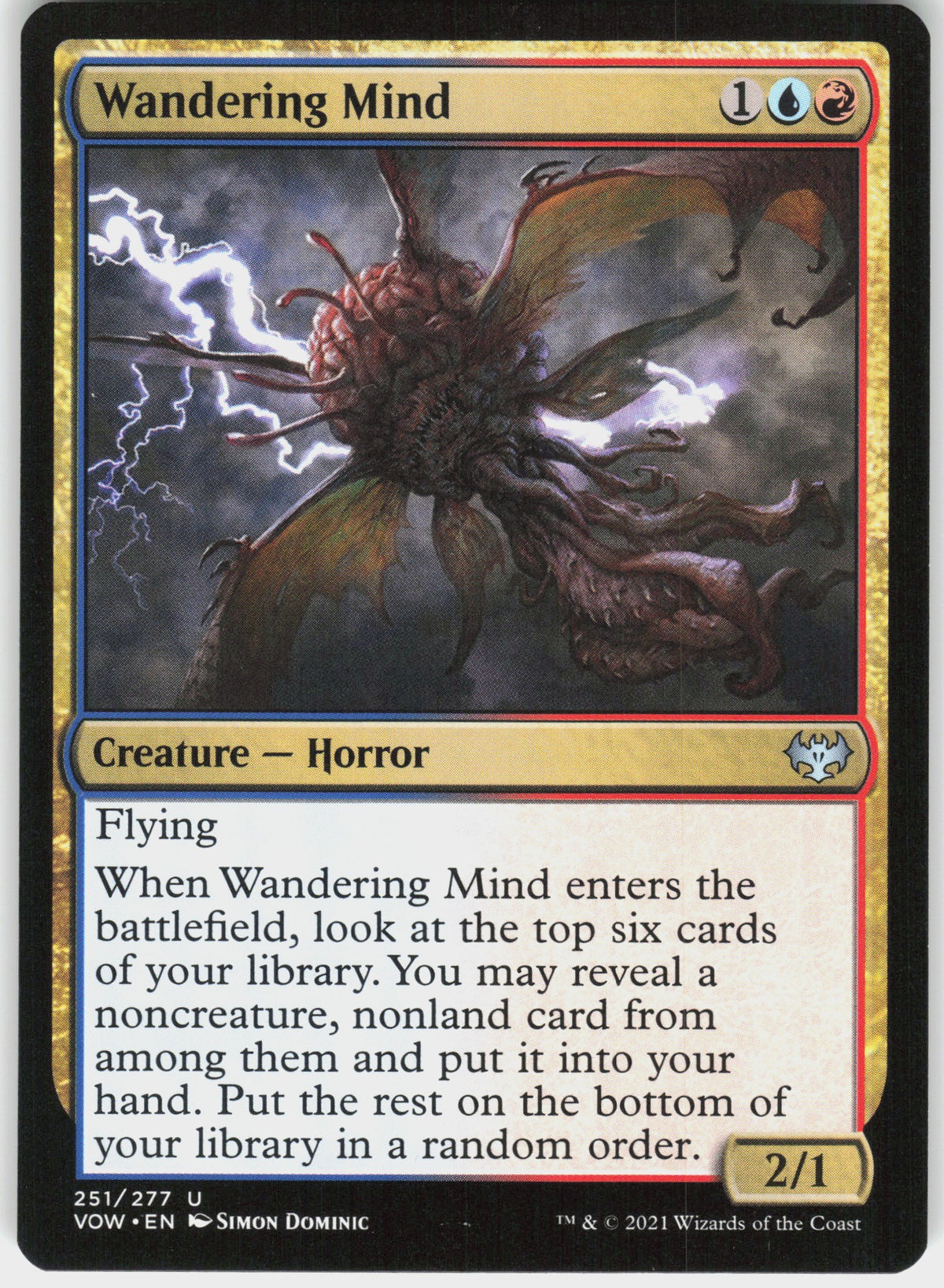 Wandering Mind #251/277 Non-Foil