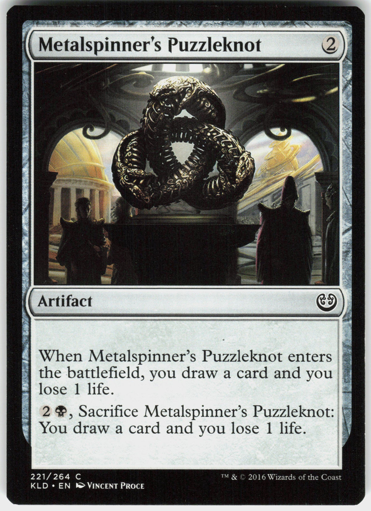 Metalspinner's Puzzleknot #221 NM