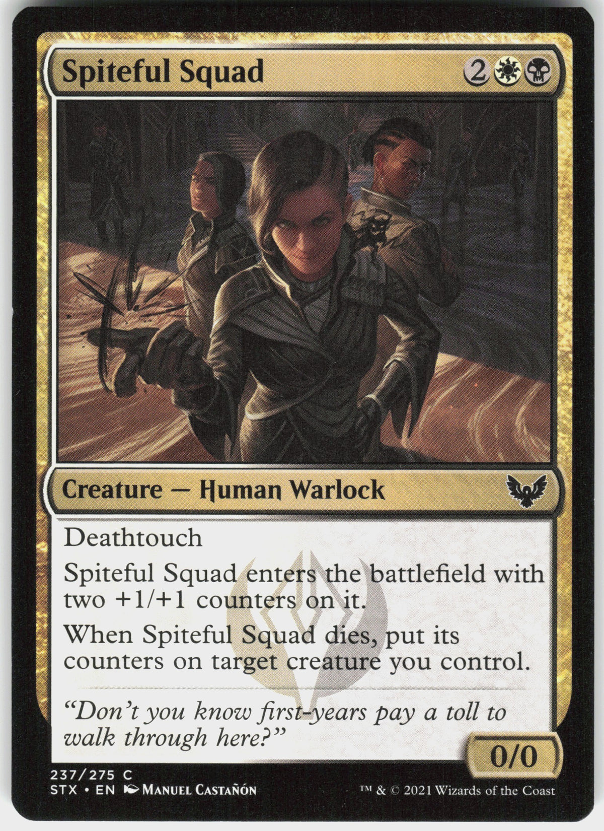 Spiteful Squad #237 NM