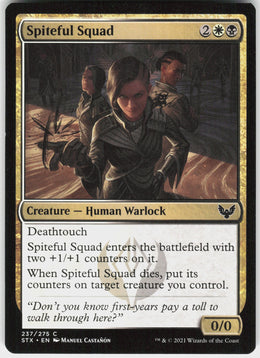 Spiteful Squad #237 NM