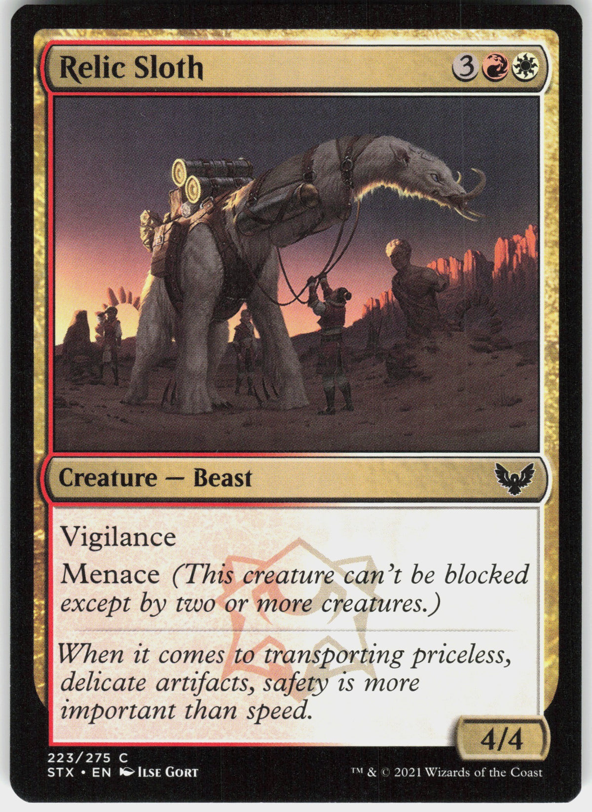 Relic Sloth #223 NM