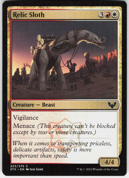 Relic Sloth #223 NM