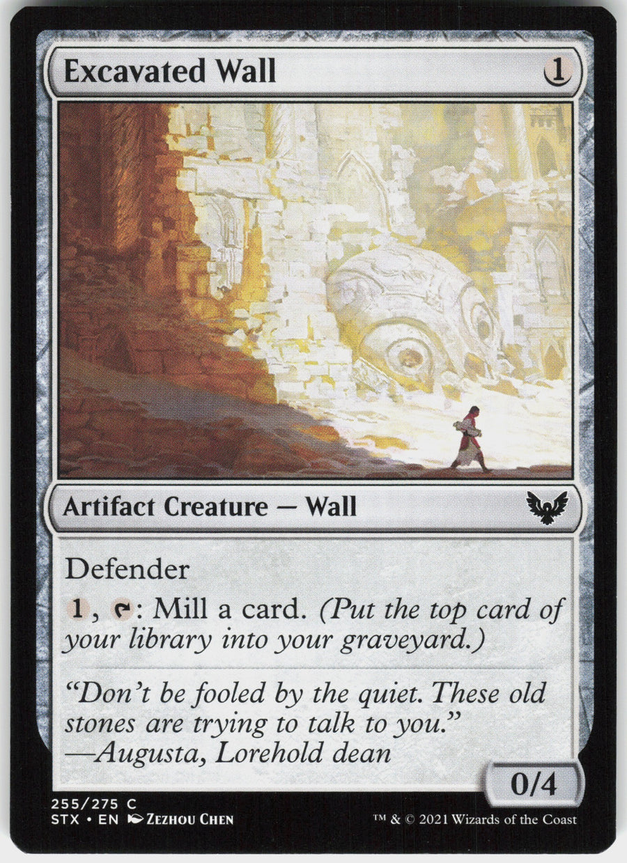 Excavated Wall #255/275 Non-Foil