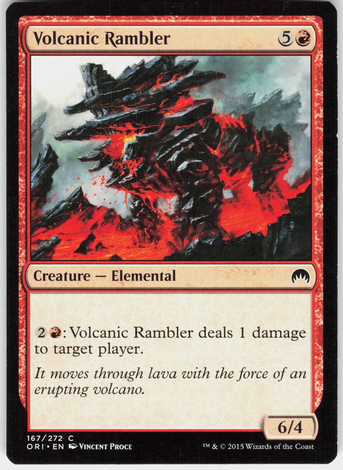 Volcanic Rambler #167 NM