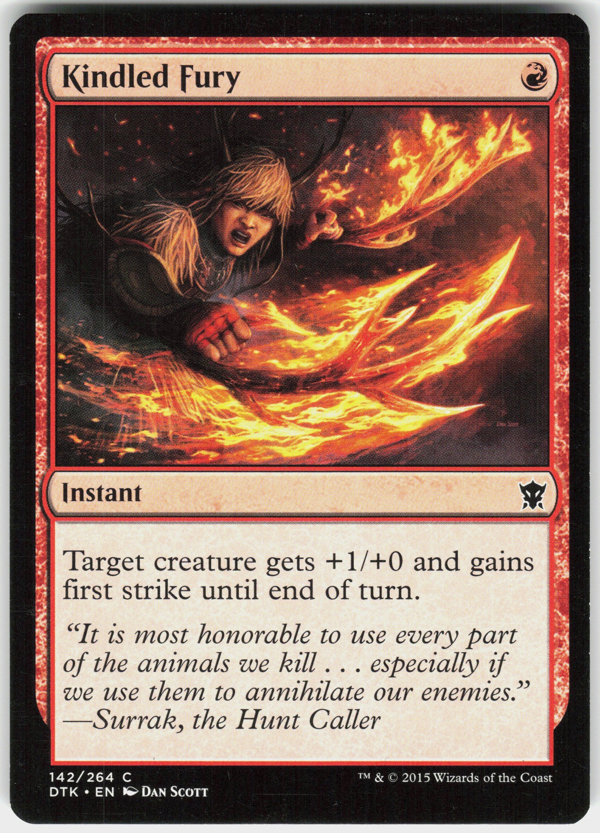 Kindled Fury #142 NM