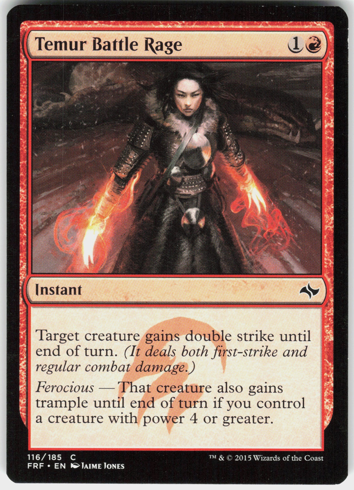 Temur Battle Rage #116 NM