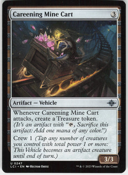 Careening Mine Cart #247 NM