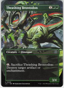 Thrashing Brontodon #329 NM