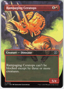 Rampaging Ceratops #322 NM