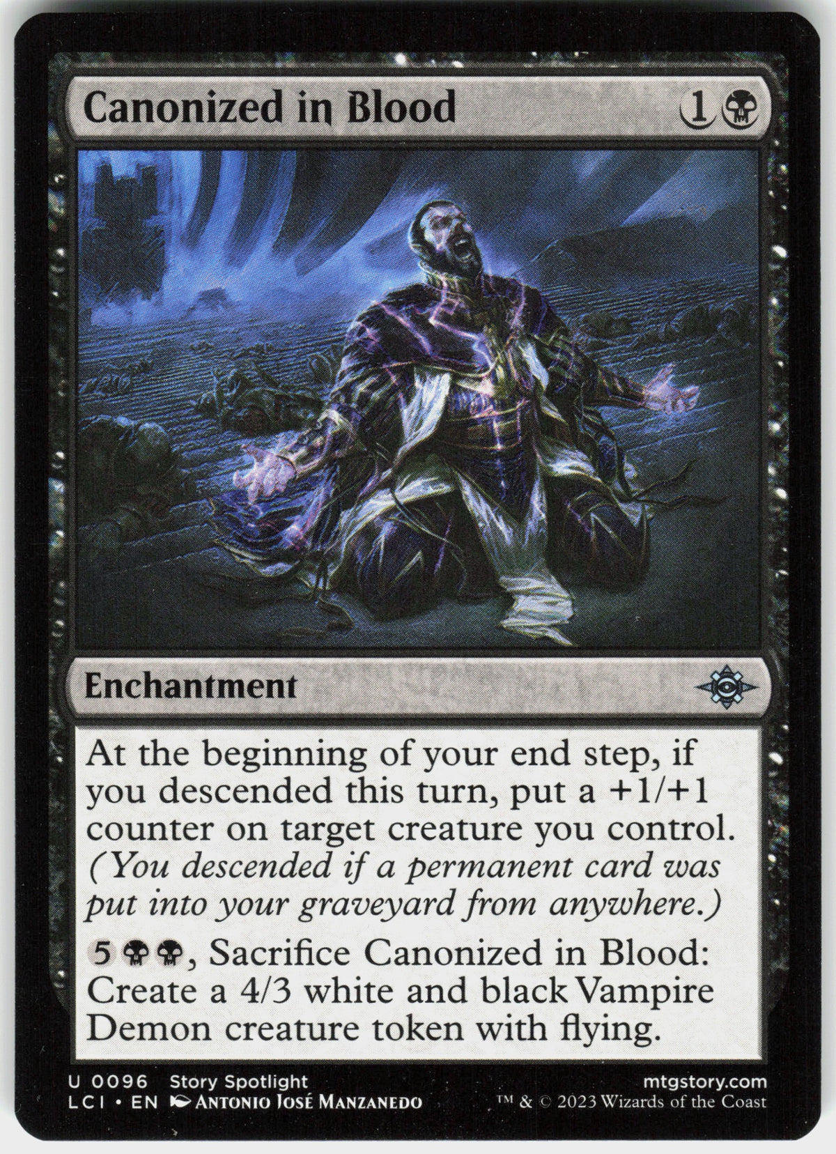 Canonized in Blood #96 NM
