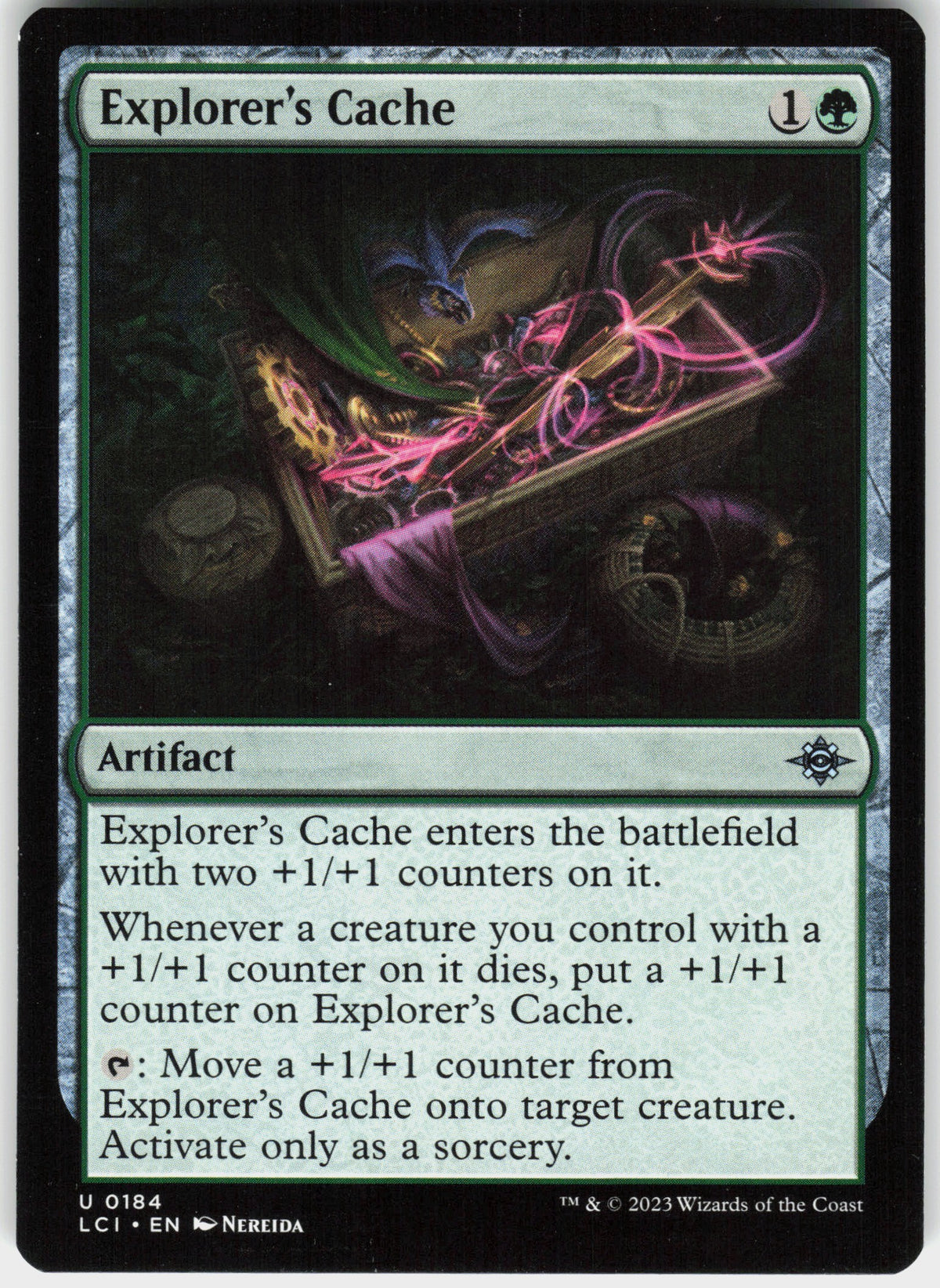 Explorer's Cache #184 NM
