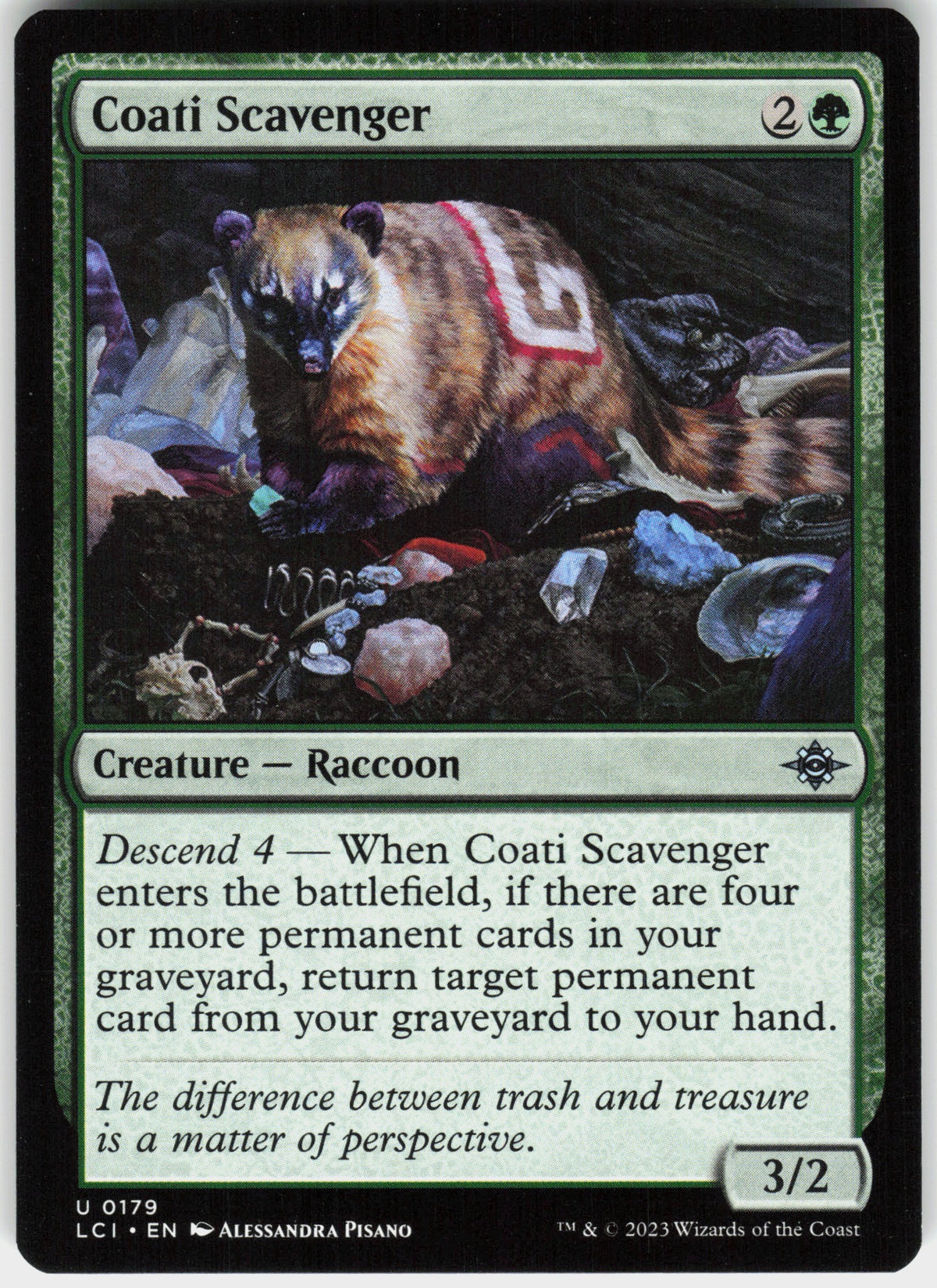 Coati Scavenger #179 NM