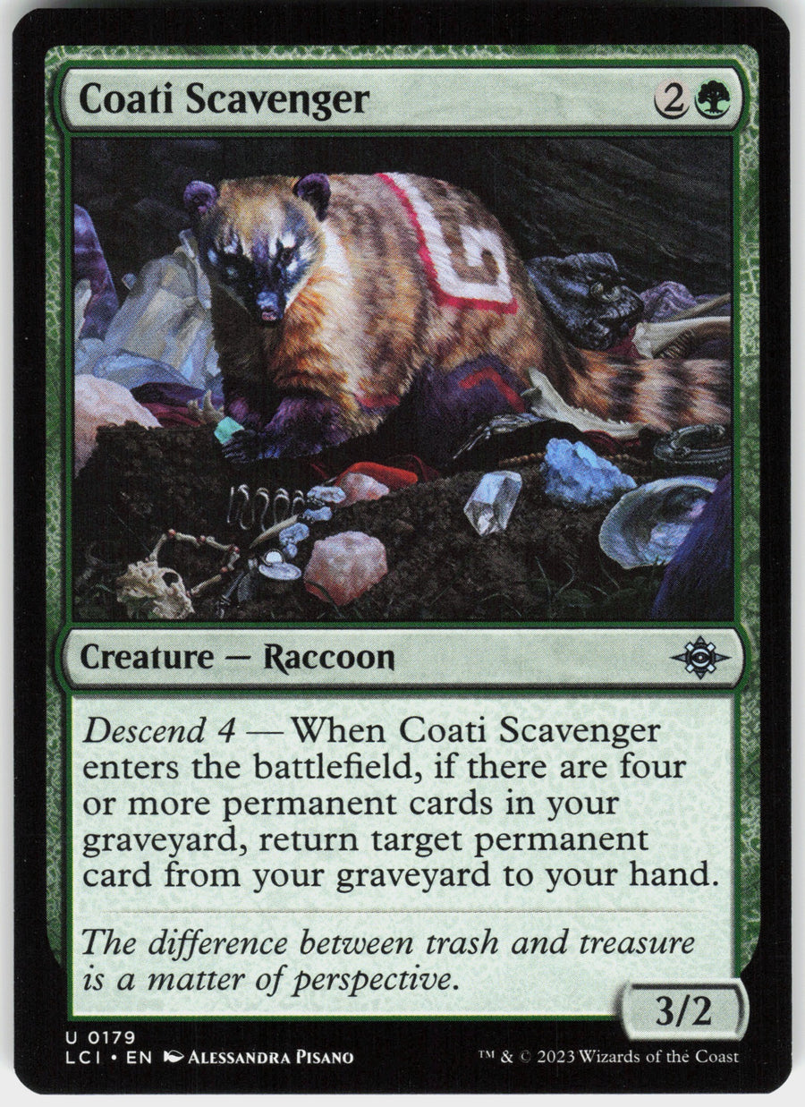 Coati Scavenger #179 Non-Foil