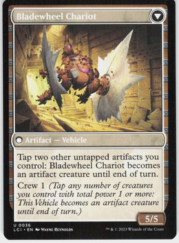 Spring-Loaded Sawblades // Bladewheel Chariot #36 NM