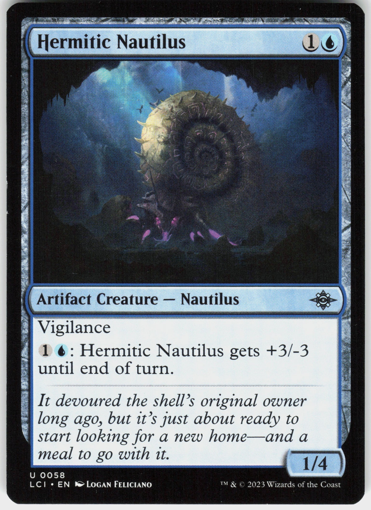 Hermitic Nautilus #58 NM