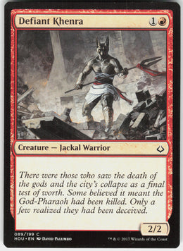 Defiant Khenra #89 NM