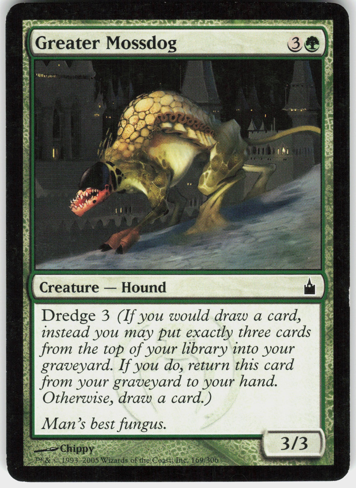 Greater Mossdog #169 NM
