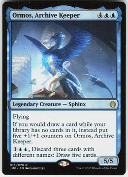 Ormos, Archive Keeper #13 NM