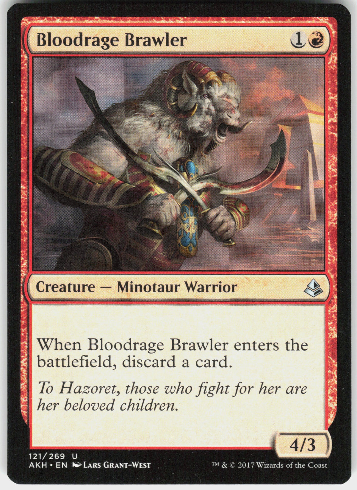 Bloodrage Brawler #121 NM