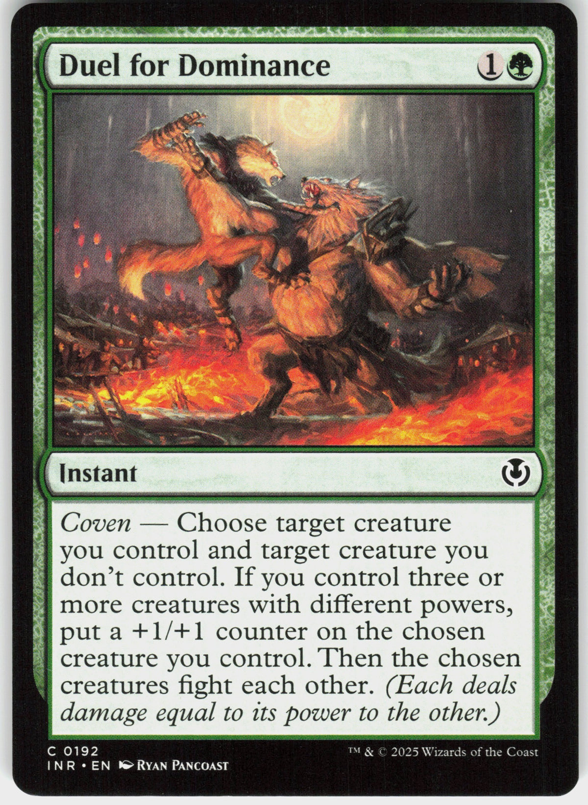 Duel for Dominance #192 NM