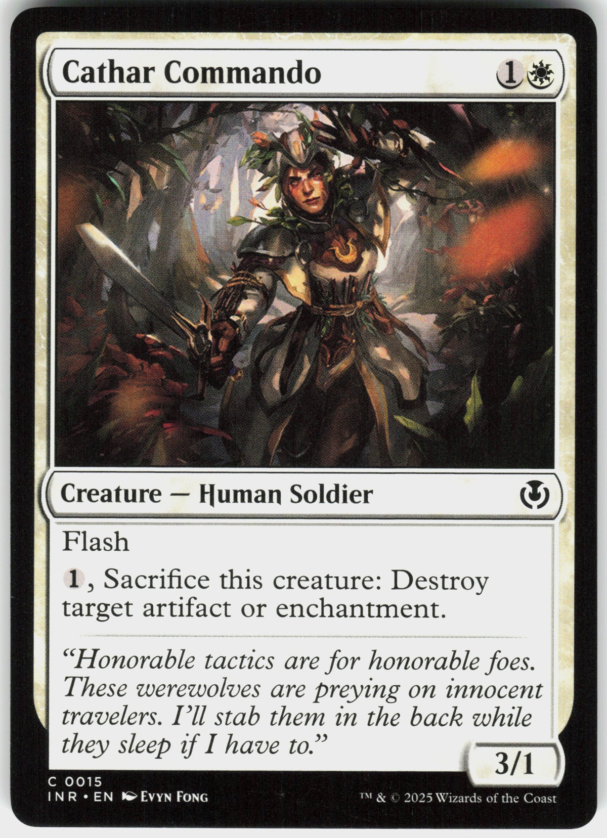 Cathar Commando #15 NM
